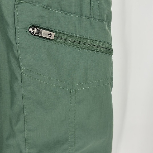Columbia Omni Shade Sun Protection Cargo Shorts Men’s Size 42 in Green - Picture 6 of 14